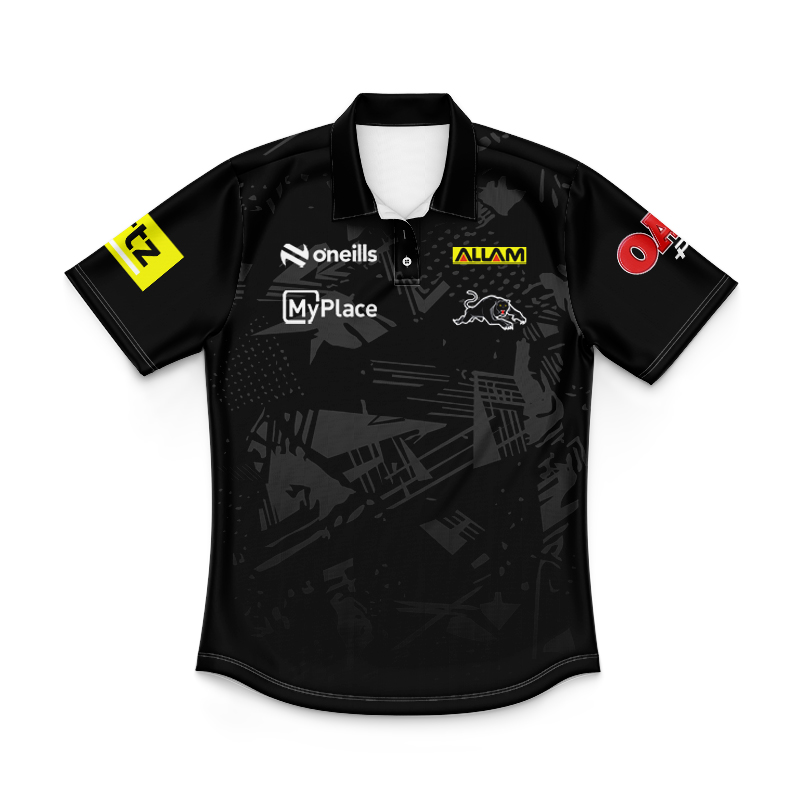 Kid's NRL Penrith Panthers 2024 BE Training Polo Shirt