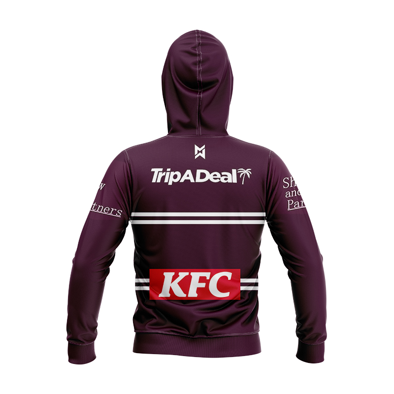 Kid's NRL Manly Warringah Sea Eagles 2024 Home Hoodie