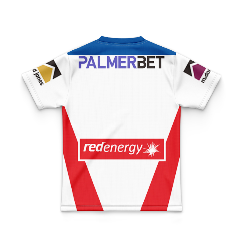Kid's NRL Newcastle Knights 2025 Away Jersey