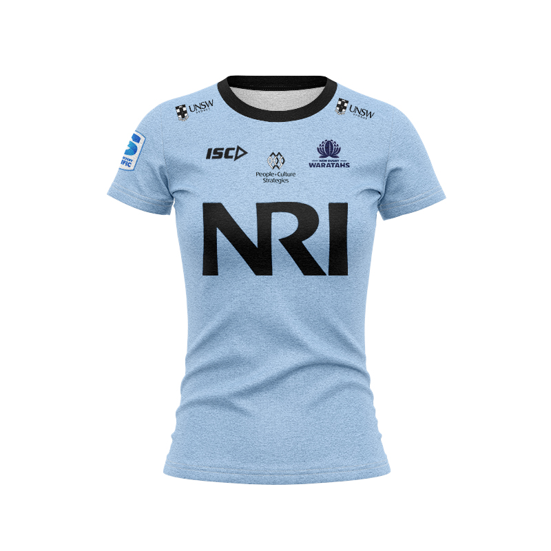 Women's NSW Waratahs Super Rugby 2025 Home Jersey