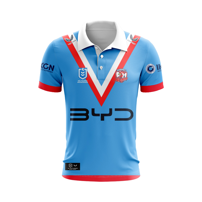 NRL Sydney Roosters 2025 ANZAC Polo Shirt