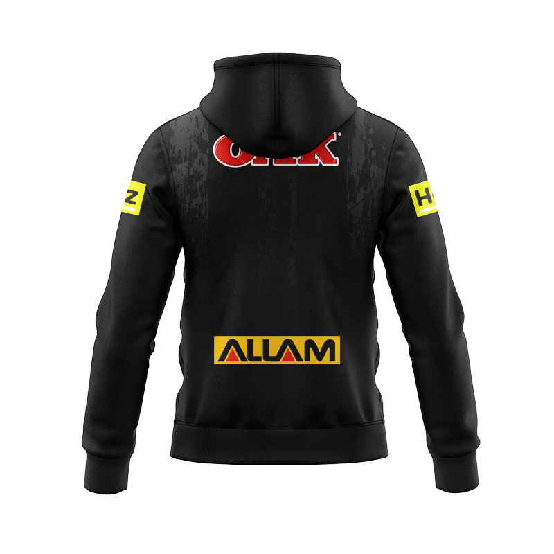 NRL Penrith Panthers 2025 Dark Training Zipper Hoodie