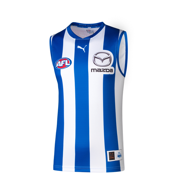 AFL North Melbourne Kangaroos 2025 Home Guernsey