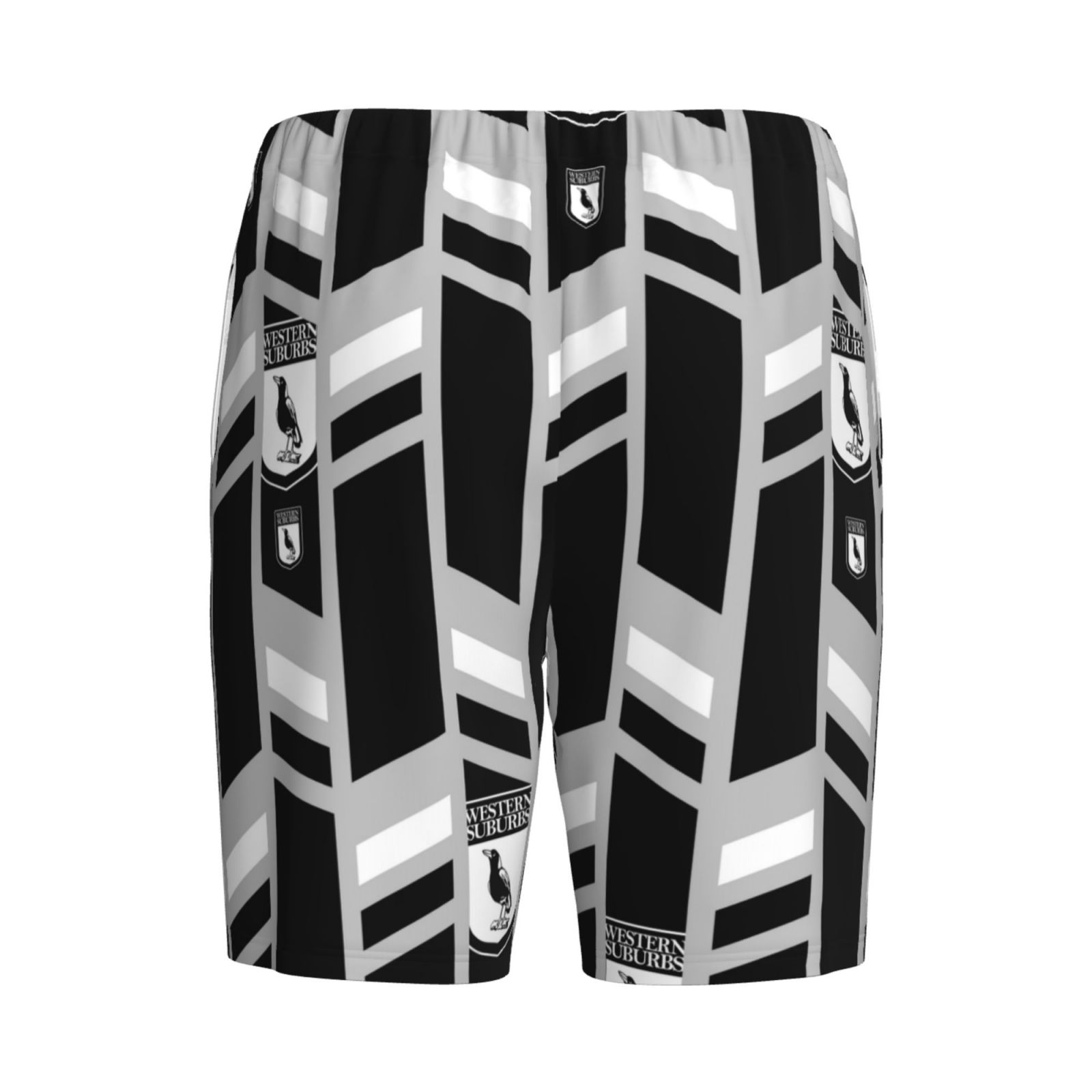 Western Suburbs Magpies Men's Short Pajama Pants SPP3148