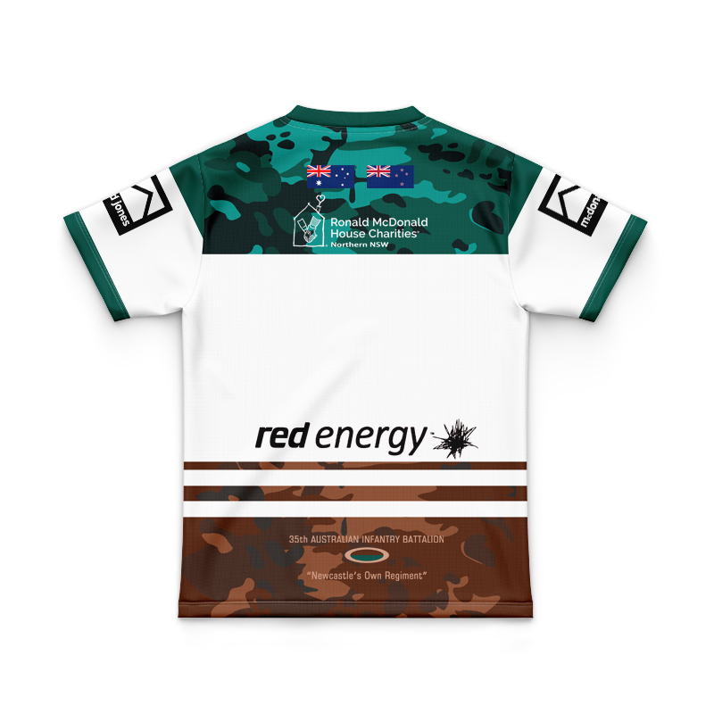 Kid's NRL Newcastle Knights 2025 ANZAC Jersey