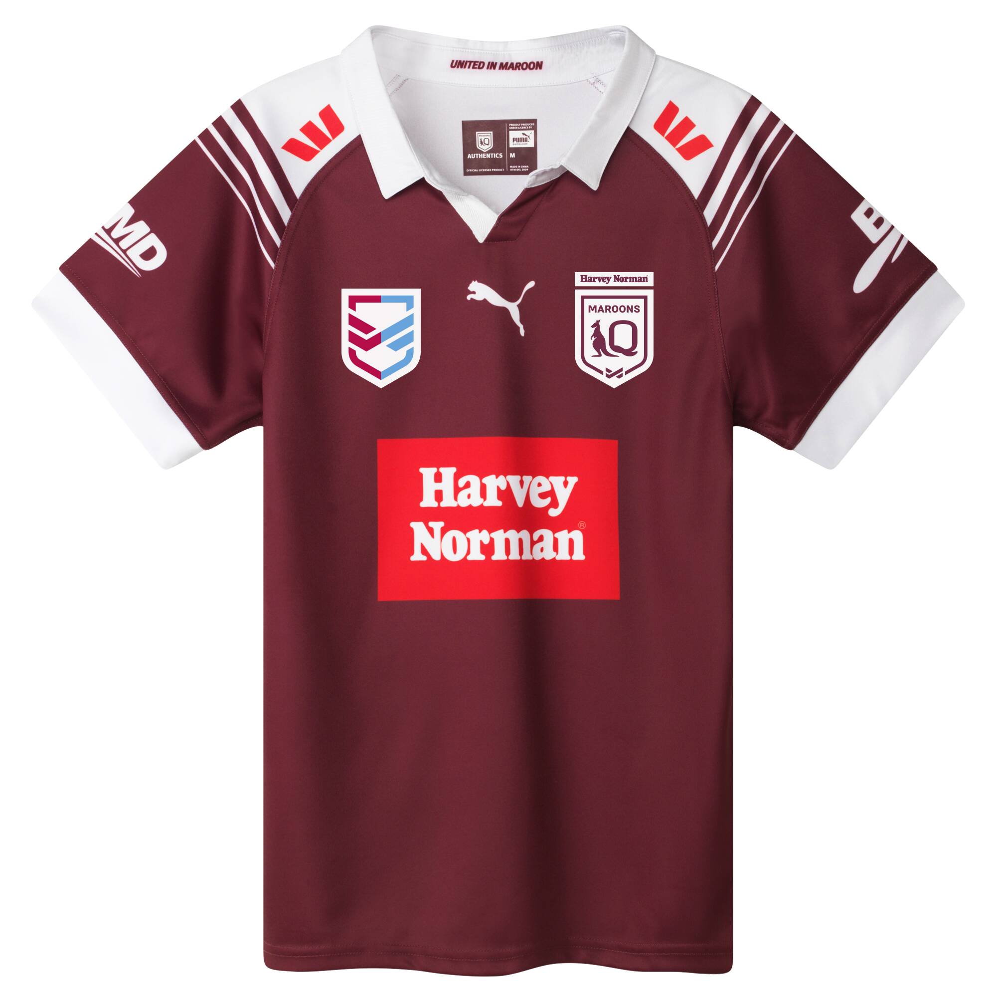 QLD Maroons Harvey Norman 2024 Jersey