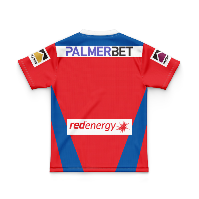 Kid's NRL Newcastle Knights 2025 Home Jersey