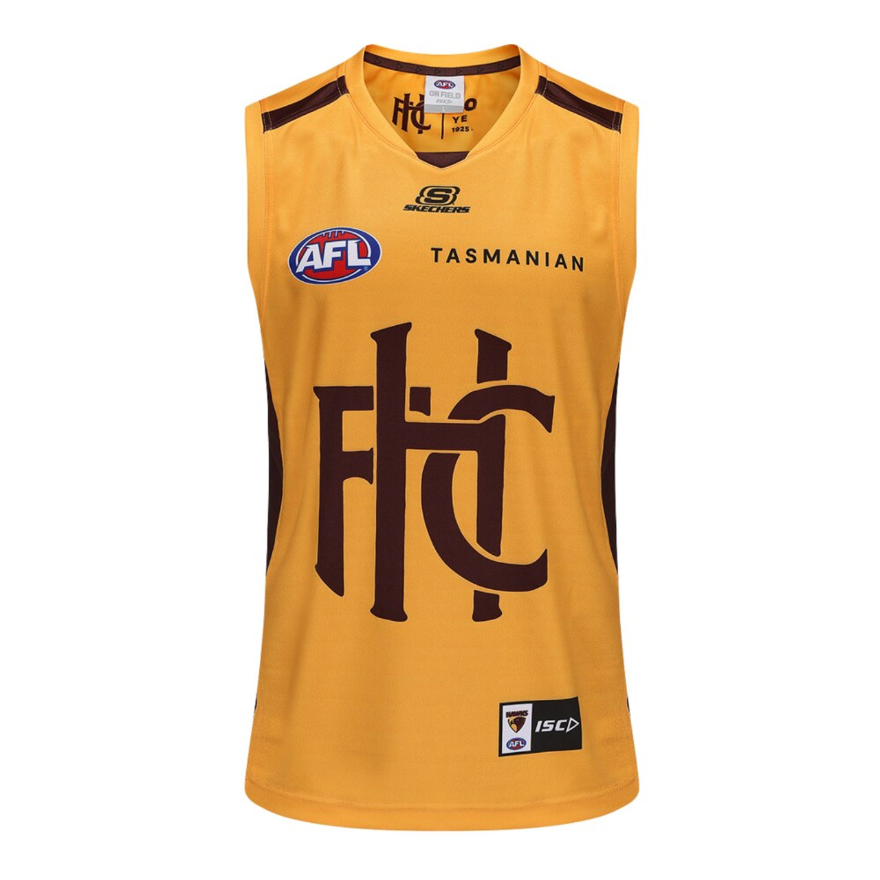 AFL Hawthorn Hawks 2025 100 Year Gold Heritage Guernsey