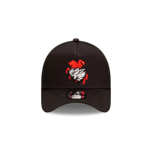 NRL St George Illawarra Dragons Black Embroidered Logo Cap 2025