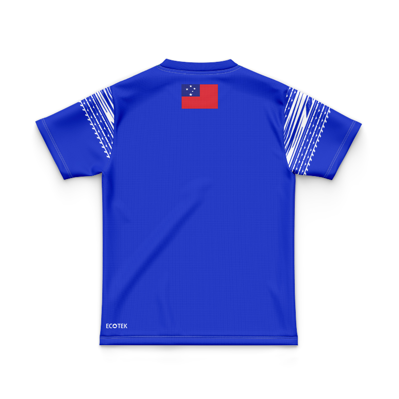 Kid's Toa Samoa Rugby League 2023 Home Jersey