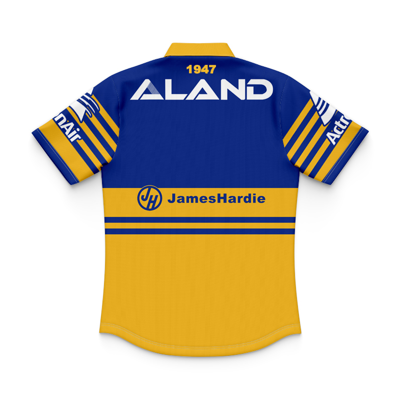 Kid's NRL Parramatta Eels 2025 Heritage Polo Shirt
