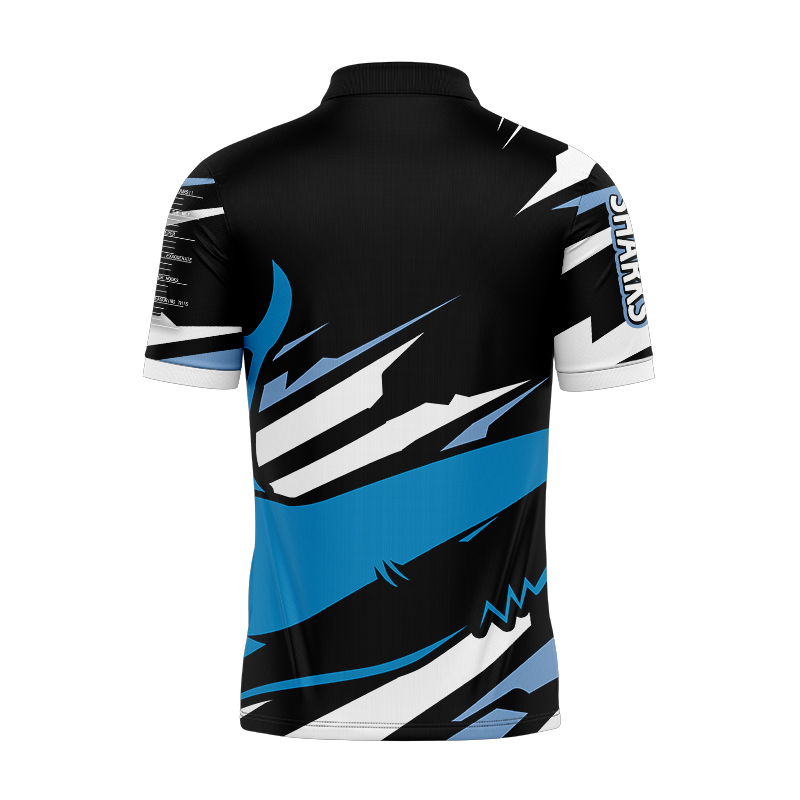 NRL Cronulla-Sutherland Sharks 2024 'FISHFINDER' Polo Shirt