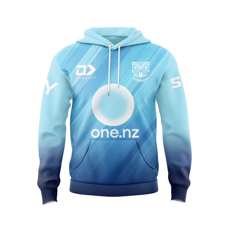 NRL New Zealand Warriors 2024 Dynasty Pre-Season Hoodie
