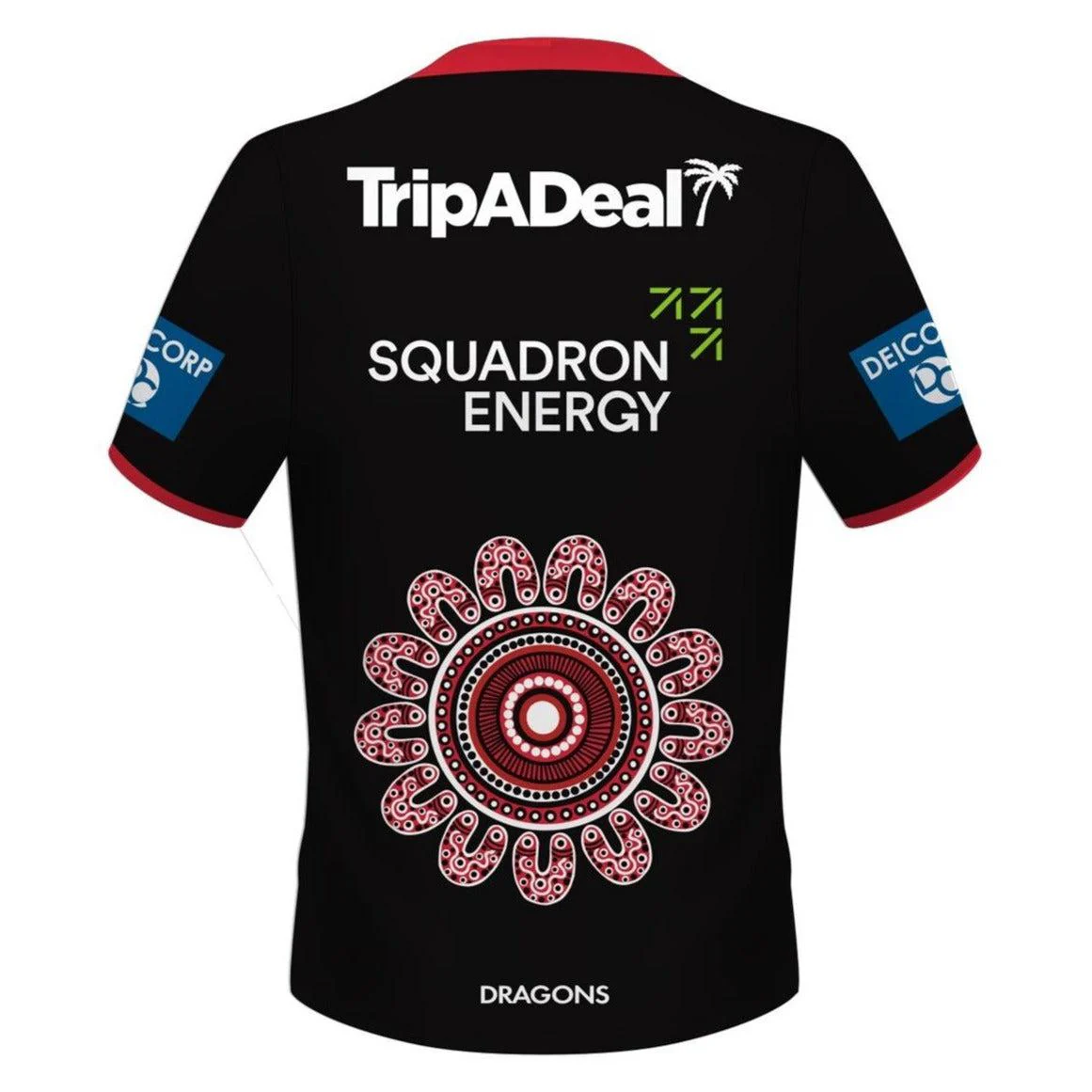 NRL St George Illawarra Dragons 2024 Indigenous Training Jersey