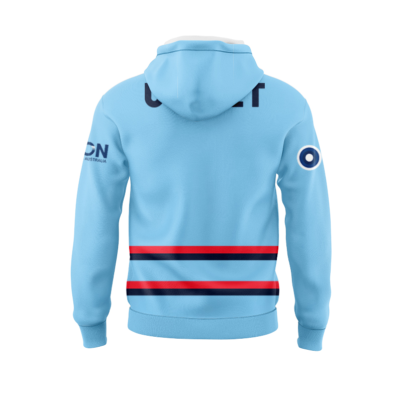 NRL Sydney Roosters 2025 Blue Training Hoodie