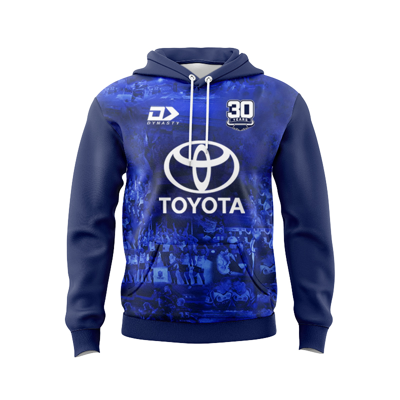 NRL North Queensland Cowboys 2025 Warm Up Hoodie