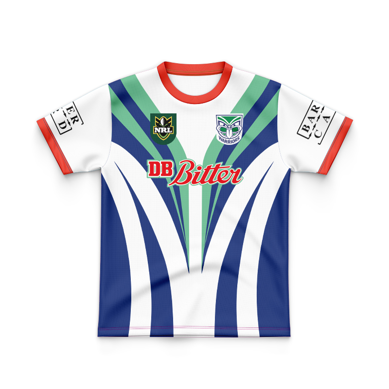 Kid's NRL New Zealand Warriors 1998 Retro Jersey