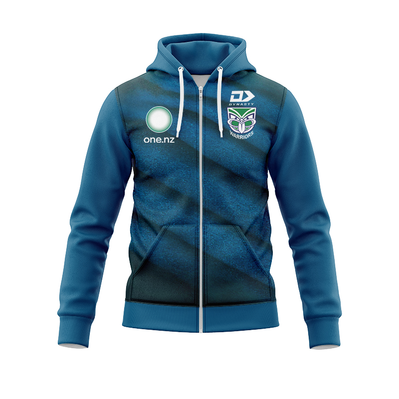 NRL New Zealand Warriors 2025 C Training Zipper Hoodie