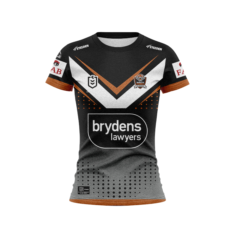 Women's NRL Wests Tigers 2024 Home Jersey