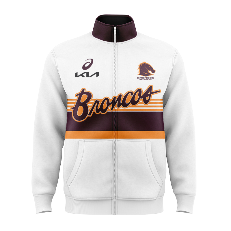 NRL Brisbane Broncos 2025 Run Out Jacket