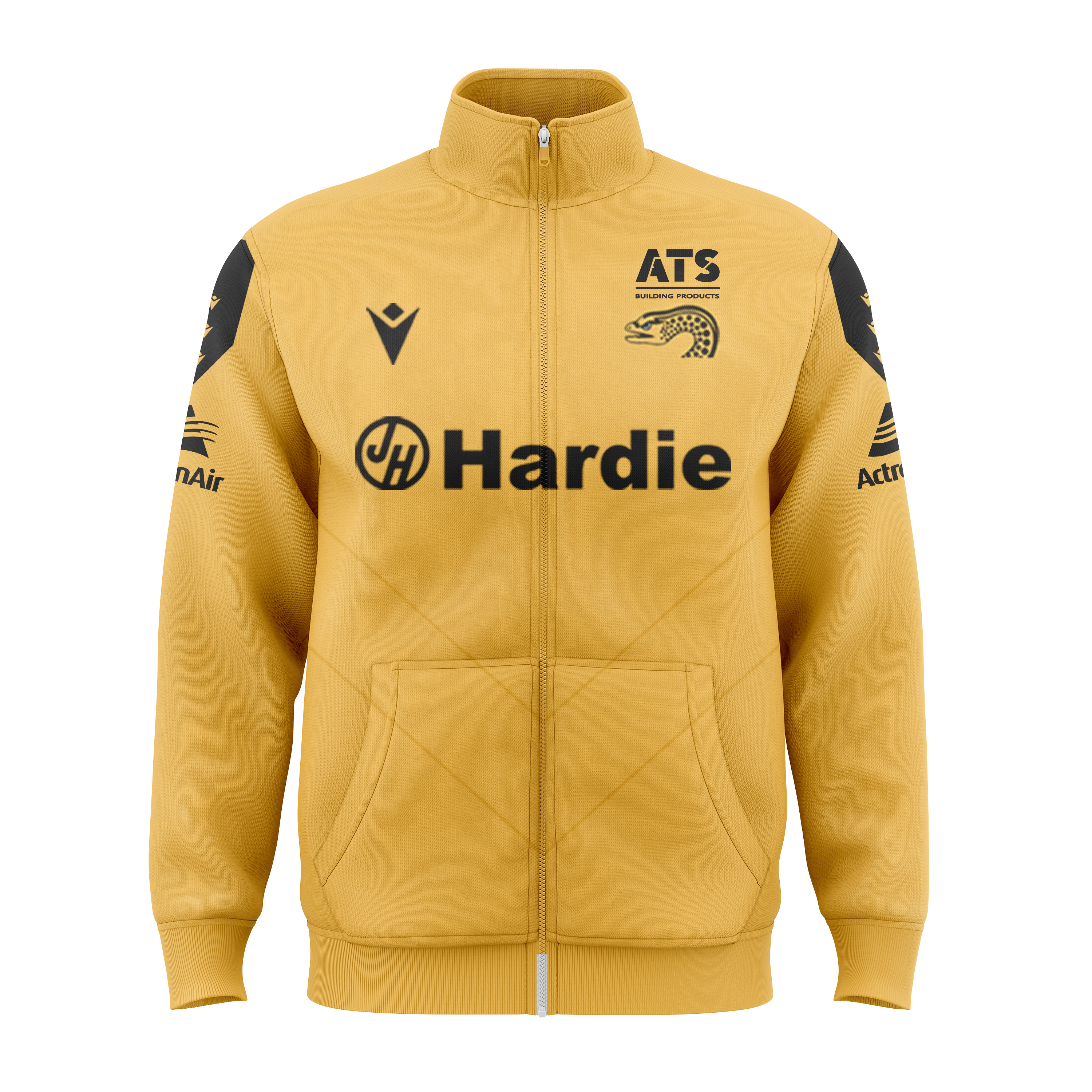 NRL Parramatta Eels 2025 Yellow Training Jacket