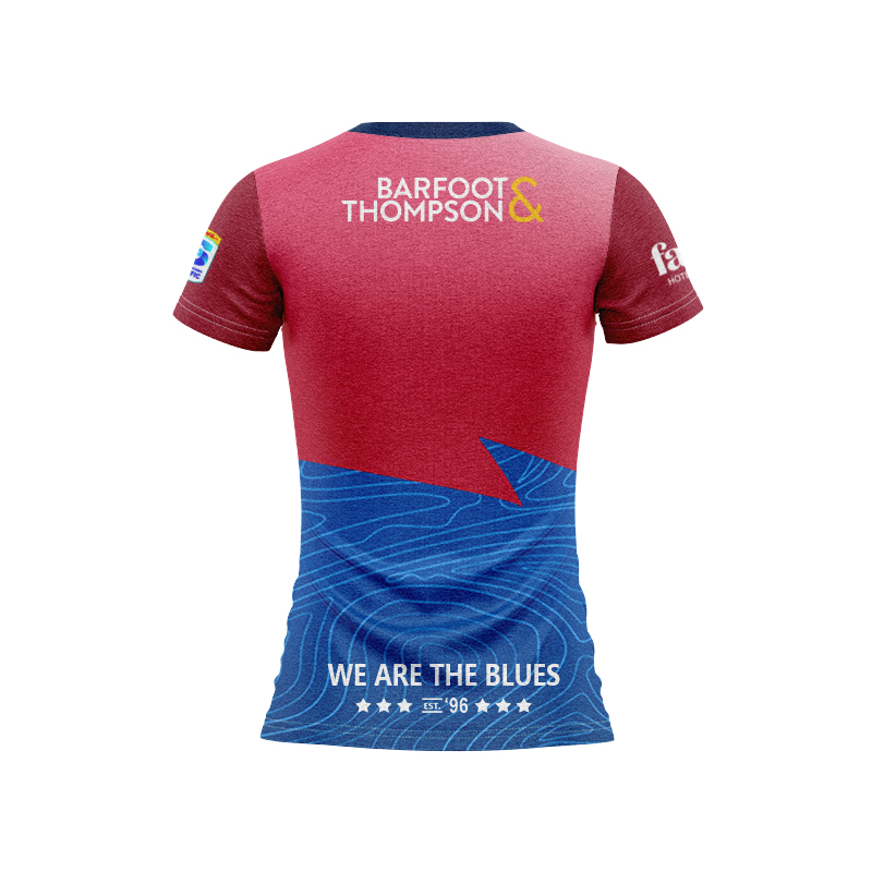 Women's Auckland Blues Super Rugby 2025 Training Jersey