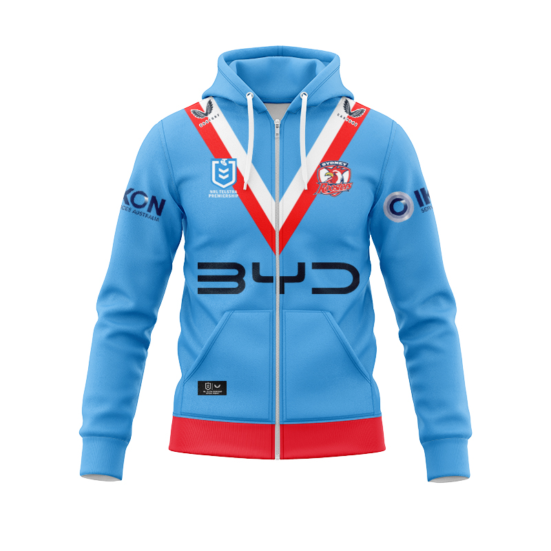 NRL Sydney Roosters 2025 ANZAC Zipper Hoodie