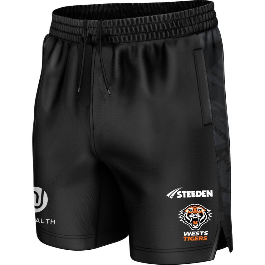 Kid's NRL Wests Tigers 2025 Training Shorts