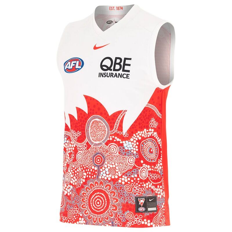 Sydney Swans 2025 Indigenous Guernsey