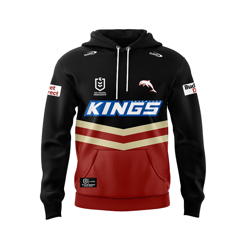 NRL Dolphins 2024 Training Hoodie