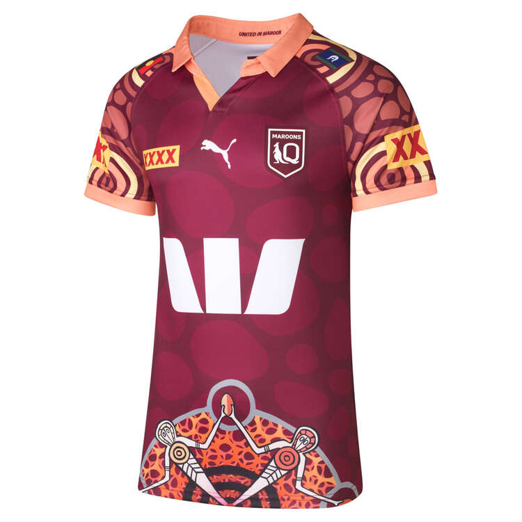 NRL QLD Maroons 2024 Indigenous Jersey