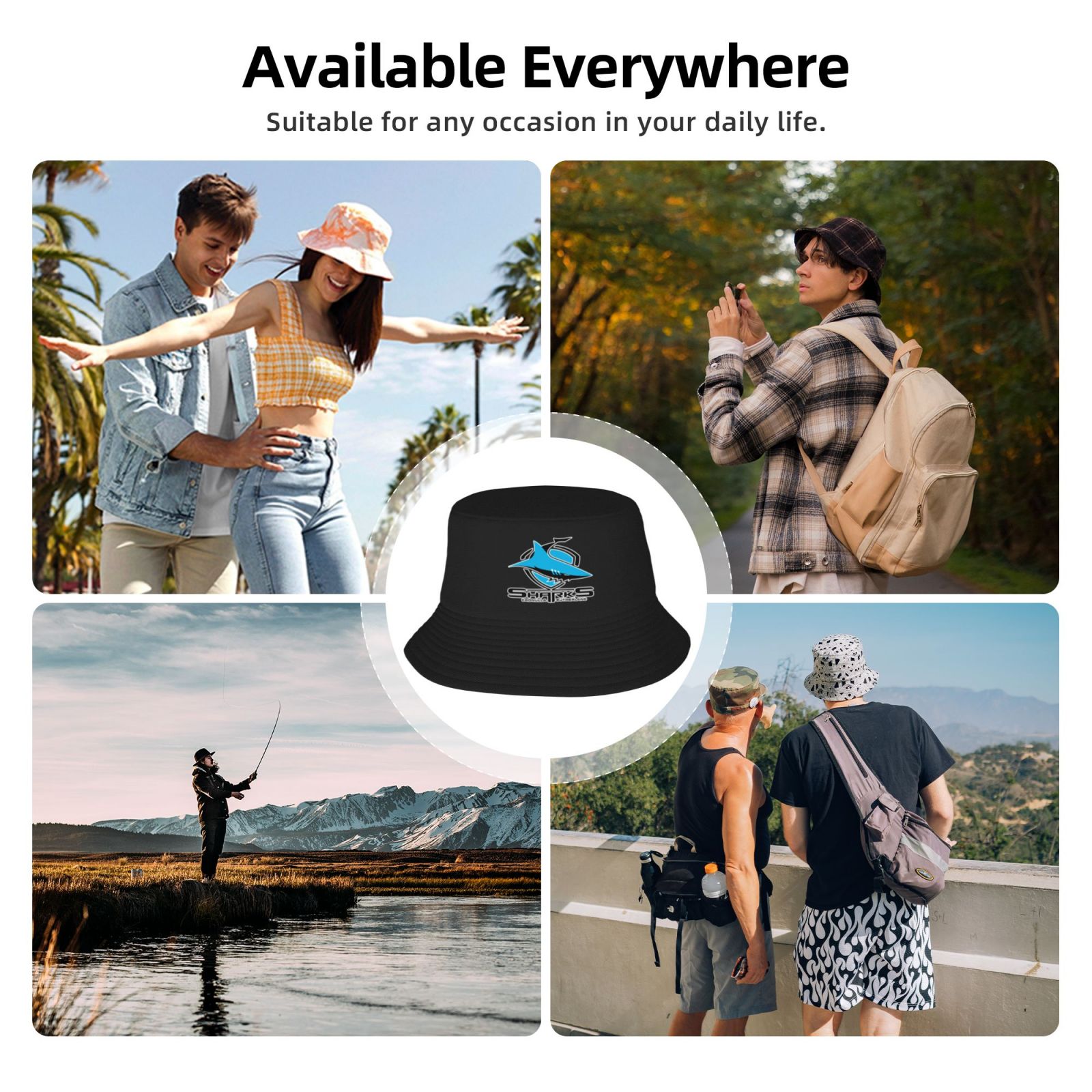 Cronulla-Sutherland Sharks Adult Fisherman's Hat HAT3159