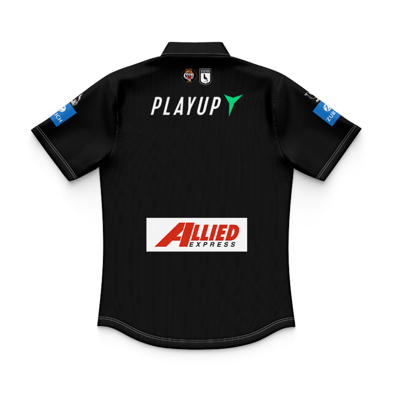 Kid's NRL Wests Tigers 2025 Home Polo Shirt