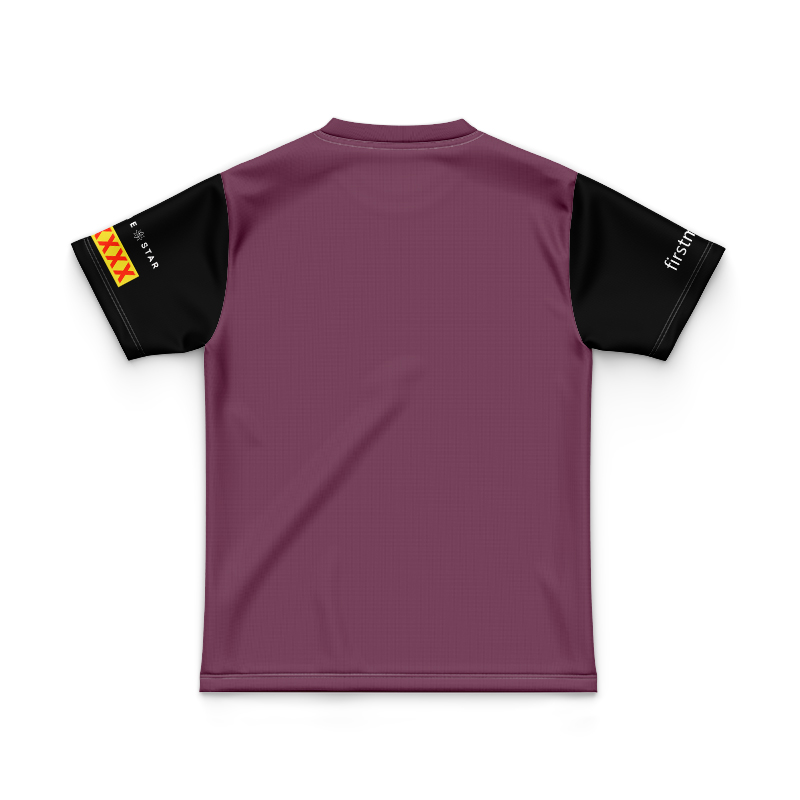 Kid's NRL Brisbane Broncos 2024 Maroon Training Jersey