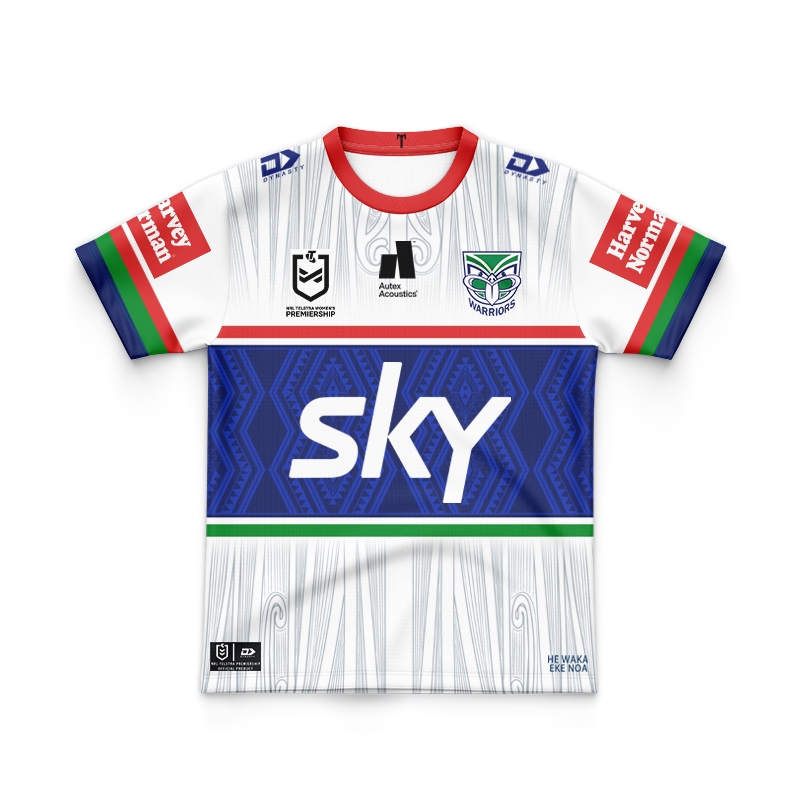 Kid's NRL New Zealand Warriors 2025 NRLW Away Jersey