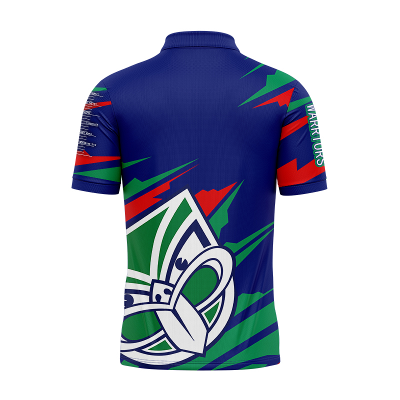 NRL New Zealand Warriors 2024 'FISHFINDER' Polo Shirt