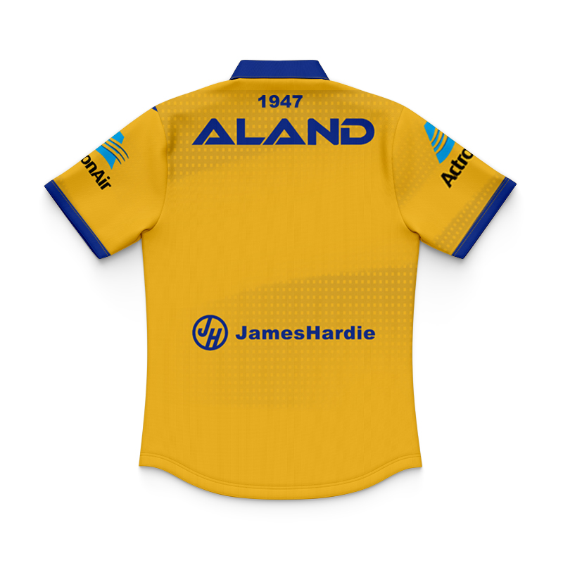 Kid's NRL Parramatta Eels 2025 Away Polo Shirt