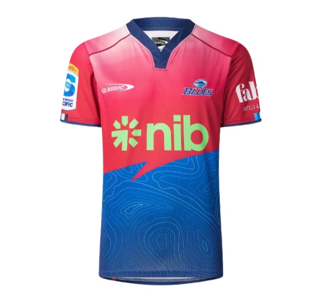 Auckland Blues Super Rugby 2025 Training Jersey