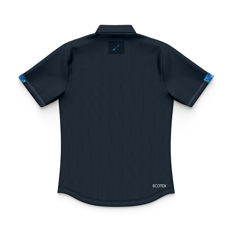 Kid's NRL New Zealand Warriors 2025 Captains Run Polo Shirt