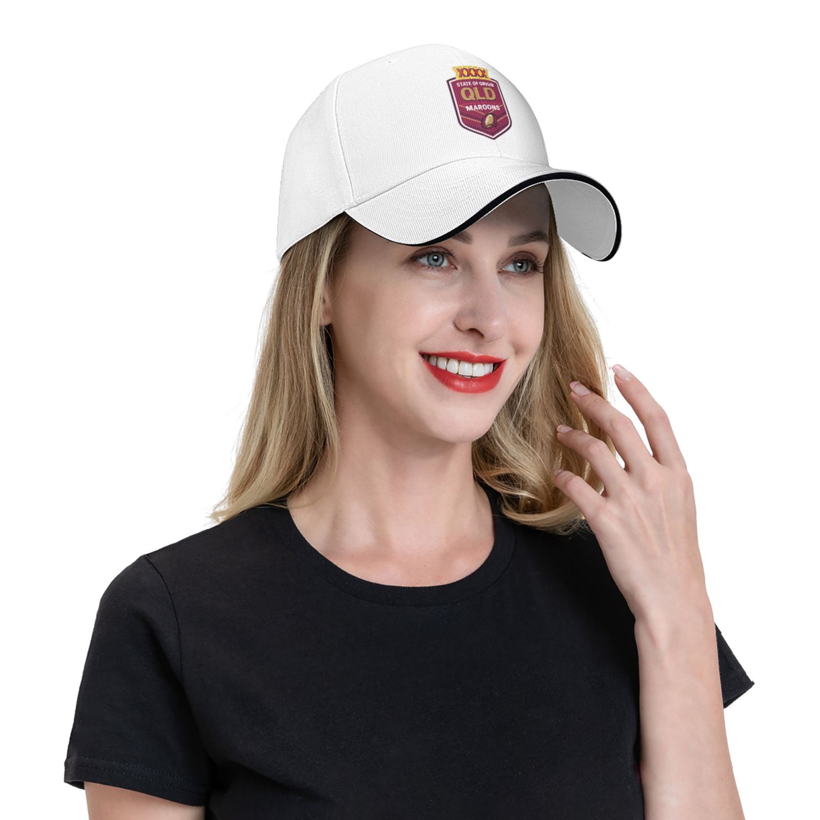 QLD Maroons Logo Casquette CAP1325