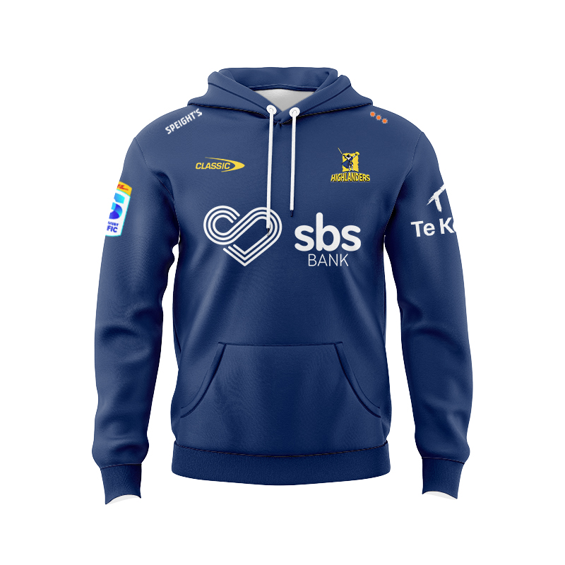 Otago Highlanders Super Rugby 2025 Home Hoodie
