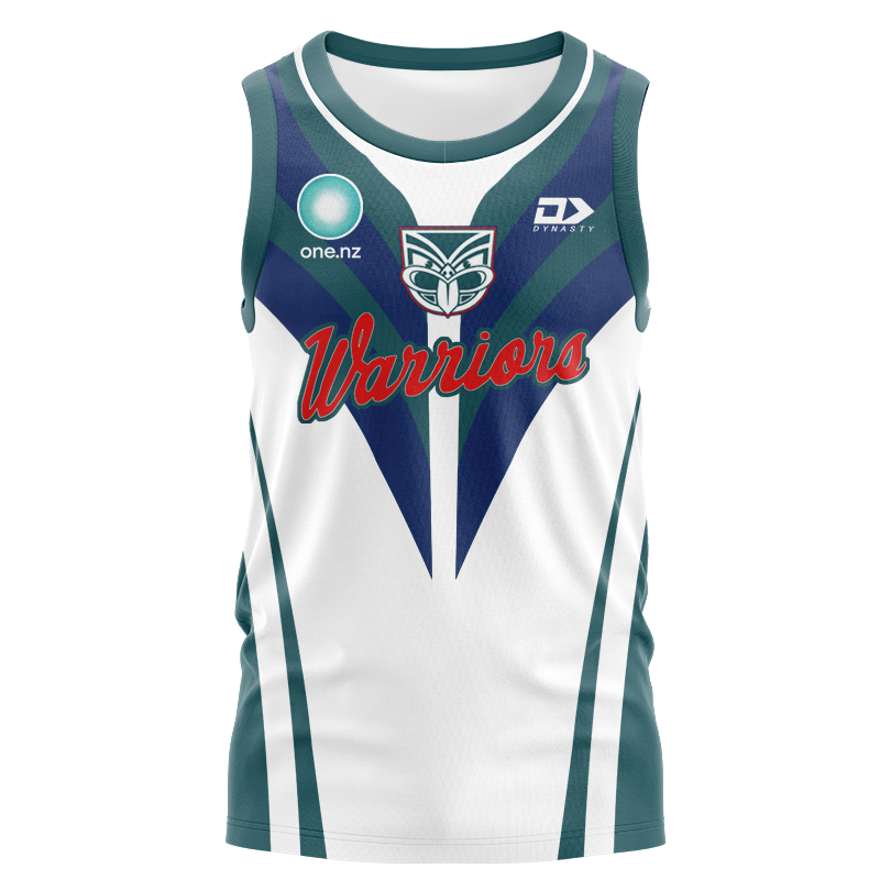 NRL New Zealand Warriors 2025 Warm Up Singlet