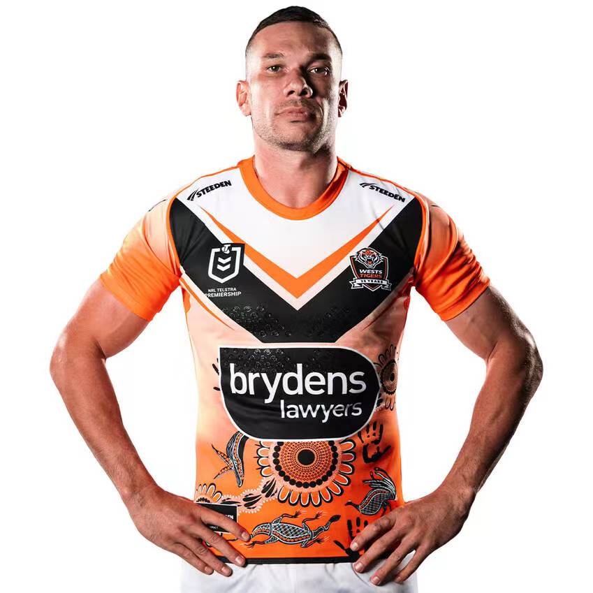 NRL Wests Tigers 2024 Indigenous Jersey