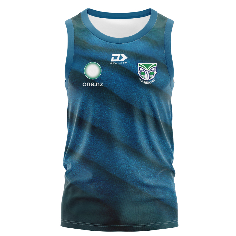 NRL New Zealand Warriors 2025 C Training Singlet