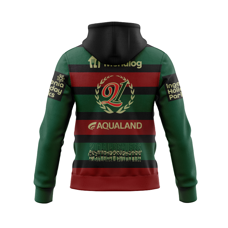 NRL South Sydney Rabbitohs 2024 Members Zipper Hoodie