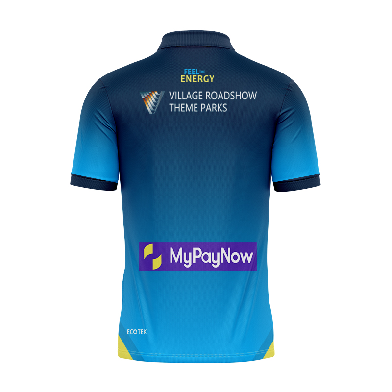 NRL Gold Coast Titans 2025 Home Polo Shirt