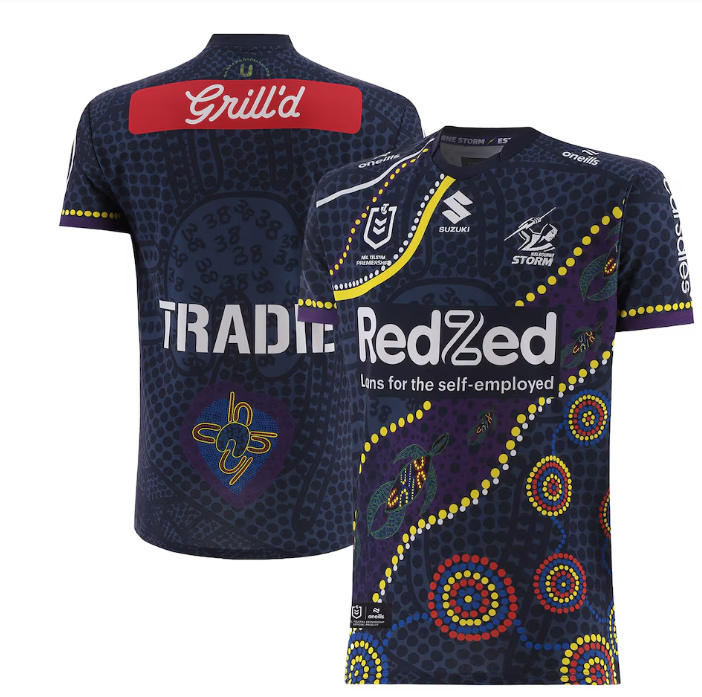 NRL Melbourne Storm 2025 Indigenous Jersey