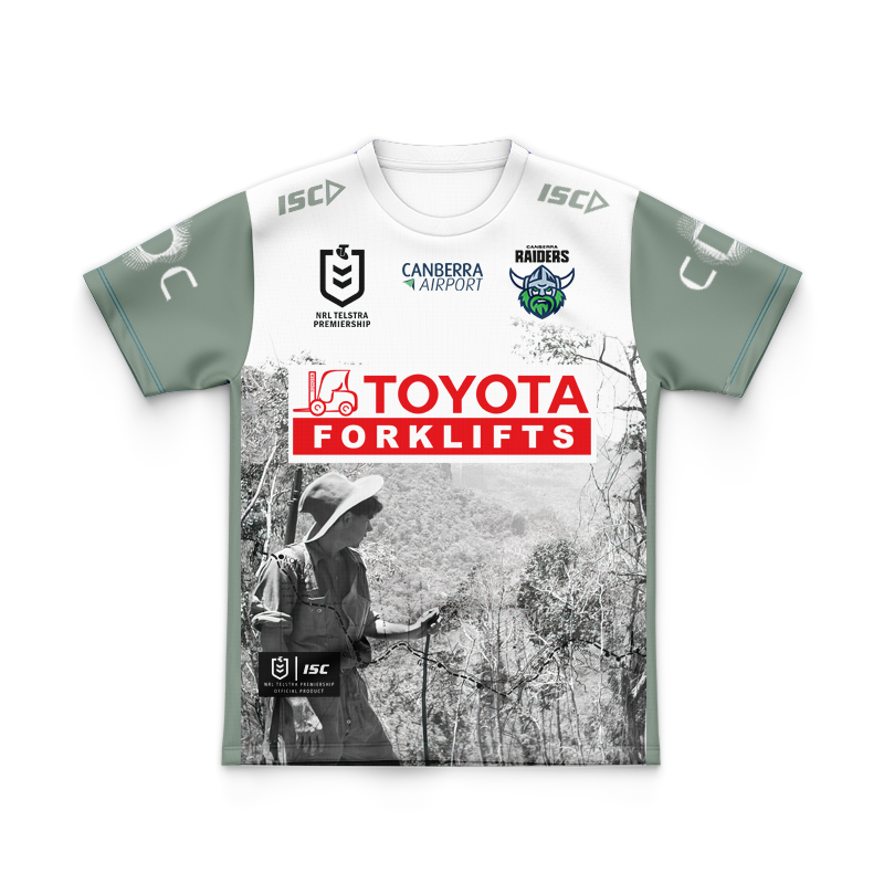 Kid's NRL Canberra Raiders 2025 ANZAC Round Jersey