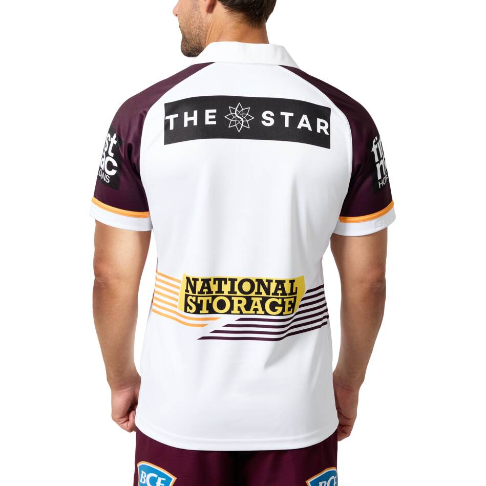 NRL Brisbane Broncos 2025 Away Jersey