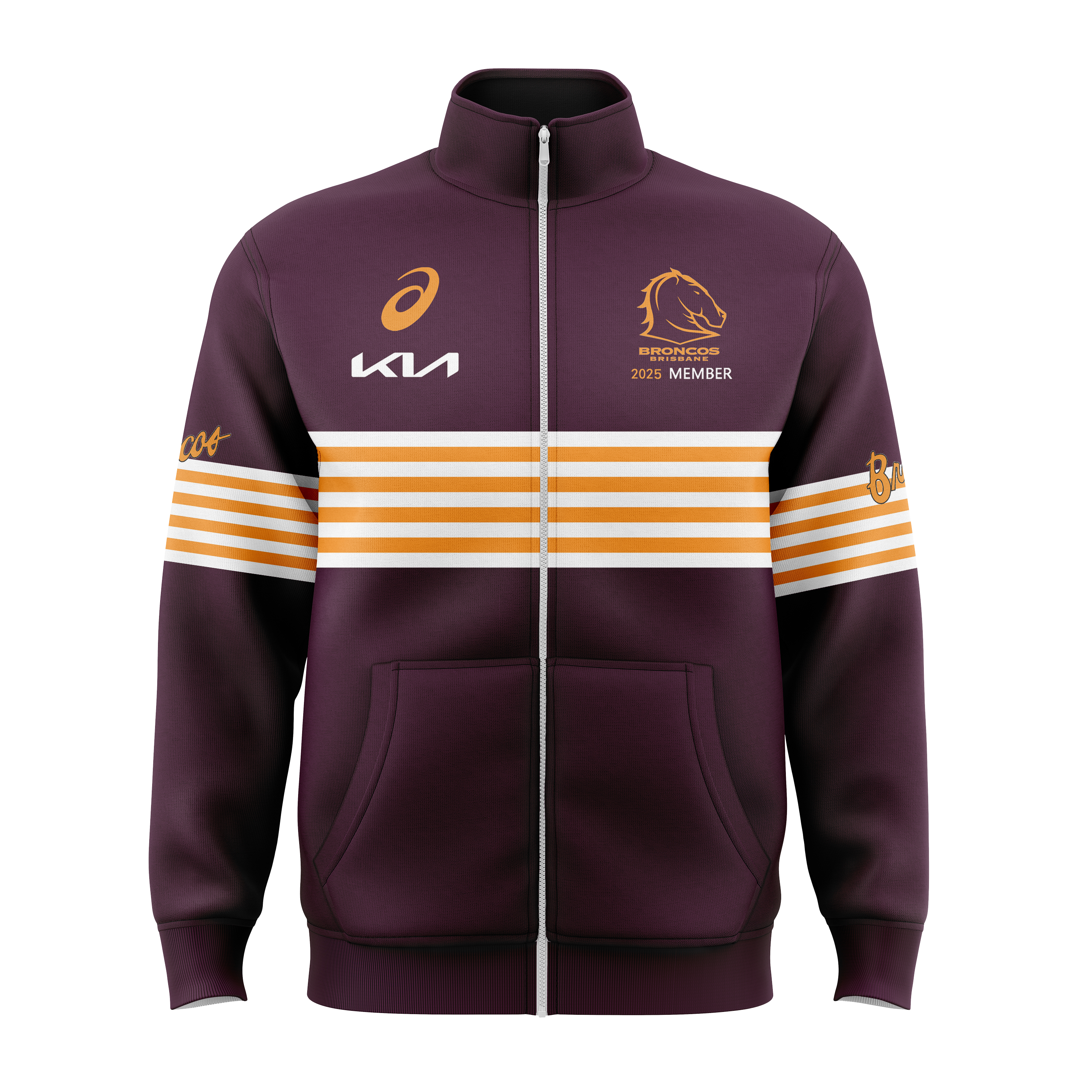 NRL Brisbane Broncos 2025 Member Jacket